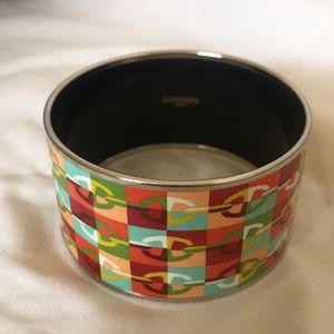 Hermès multicolor bangle bracelet